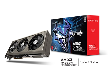 Sapphire Nitro+ Radeon RX 9070 XT graphics card - the GPU anchoring this $2,000 1440p gaming build